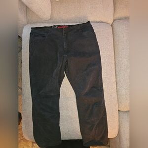 Wrangler Double Knee Black Jeans